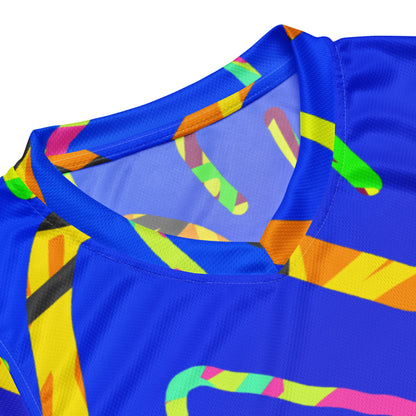 Dream Wave Festival - California Tiger Recycled Unisex Basketball Jersey