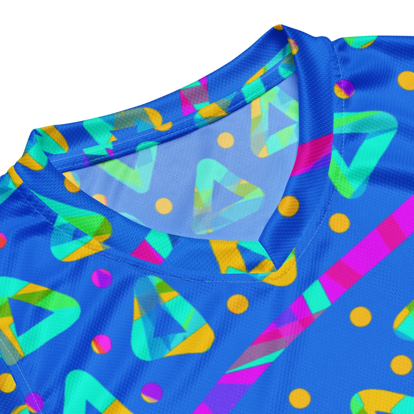 Dream Wave Festival - Electric Crumble 8 Recycled Unisex Basketball Jersey