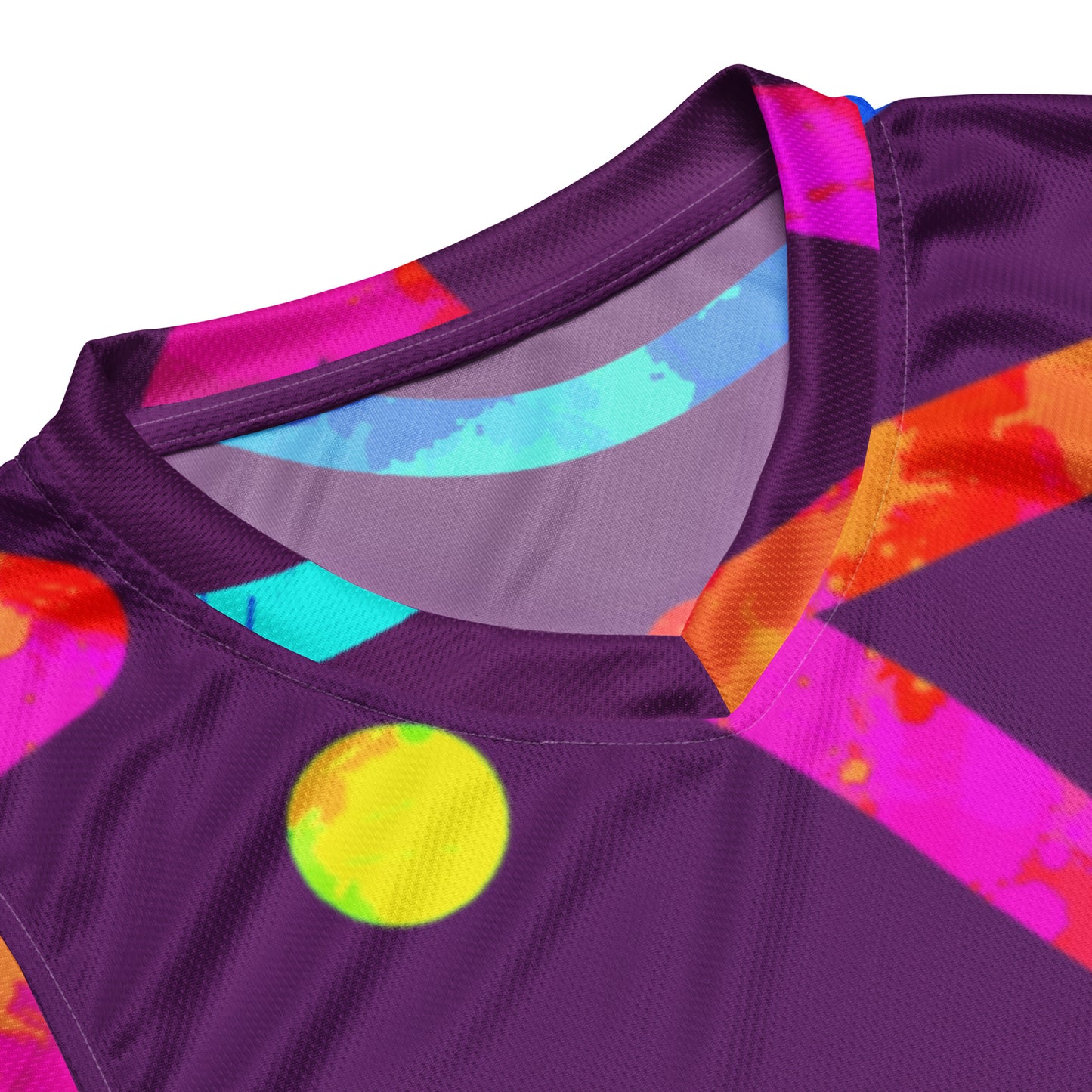 Dream Wave Festival - Arcade Crunch 2 Recycled Unisex Basketball Jersey