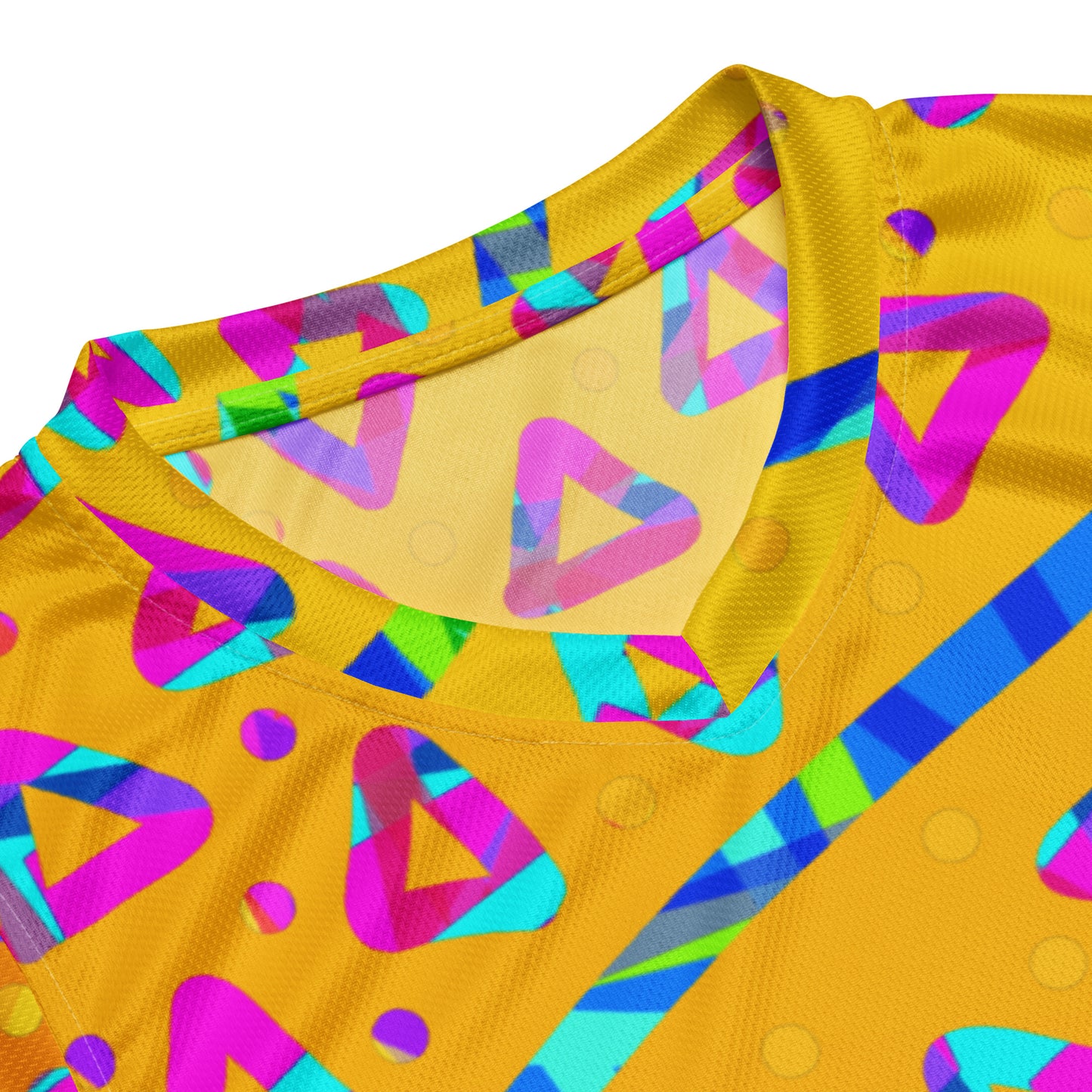 Dream Wave Festival - Electric Crumble 5 Recycled Unisex Basketball Jersey