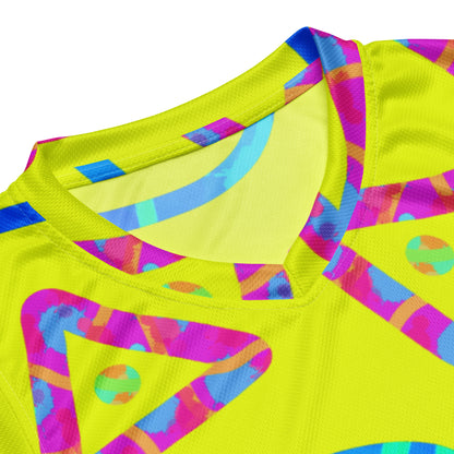 Dream Wave Festival - Urban Jump 3 Recycled Unisex Basketball Jersey