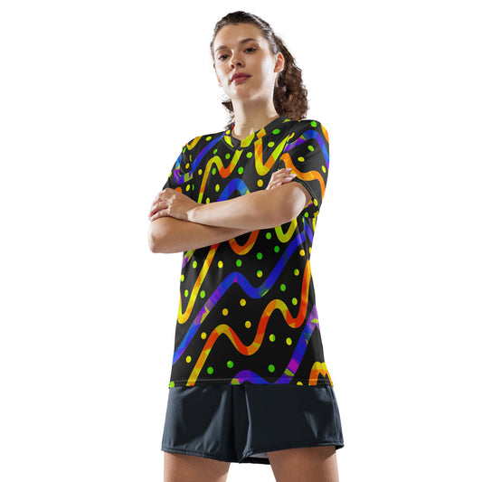 Dream Wave Festival - Thunder Burst Recycled Unisex Sports Jersey