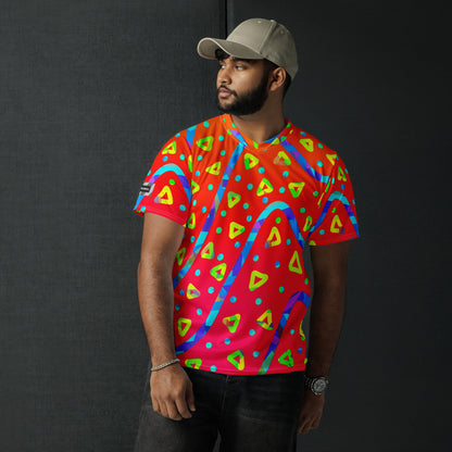 Dream Wave Festival - Warm Candy Rain Recycled Unisex Sports Jersey