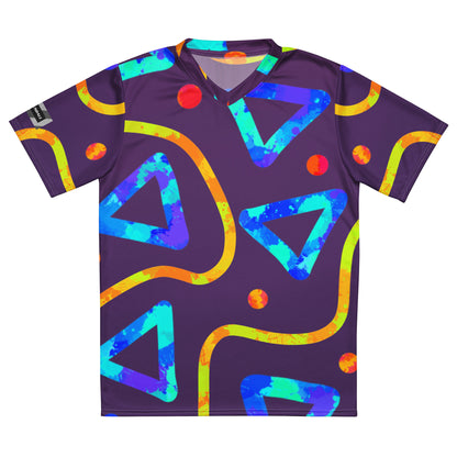 Dream Wave Festival - Arcade Crunch 1 Recycled Unisex Sports Jersey