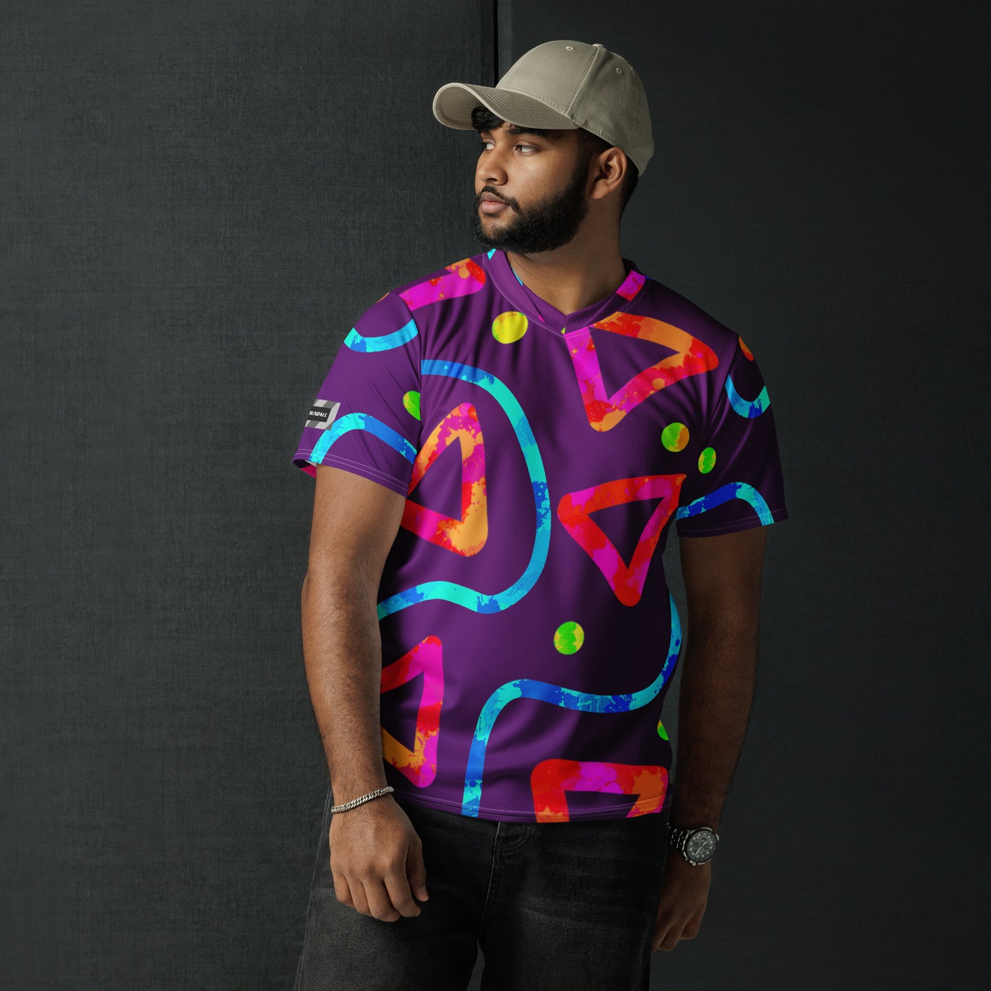 Dream Wave Festival - Arcade Crunch 2 Recycled Unisex Sports Jersey