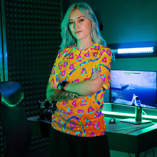 Dream Wave Festival - Electric Crumble 5 Recycled Unisex Sports Jersey