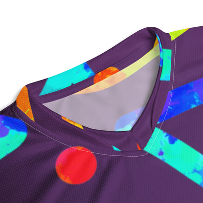 Dream Wave Festival - Arcade Crunch 1 Recycled Unisex Sports Jersey