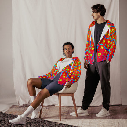 Dream Wave Festival - Warm Candy Rain Unisex Zip Hoodie