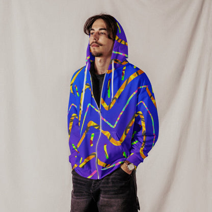 Dream Wave Festival - California Tiger Unisex Zip Hoodie