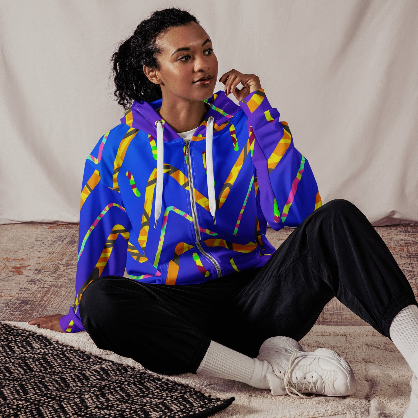 Dream Wave Festival - California Tiger Unisex Zip Hoodie