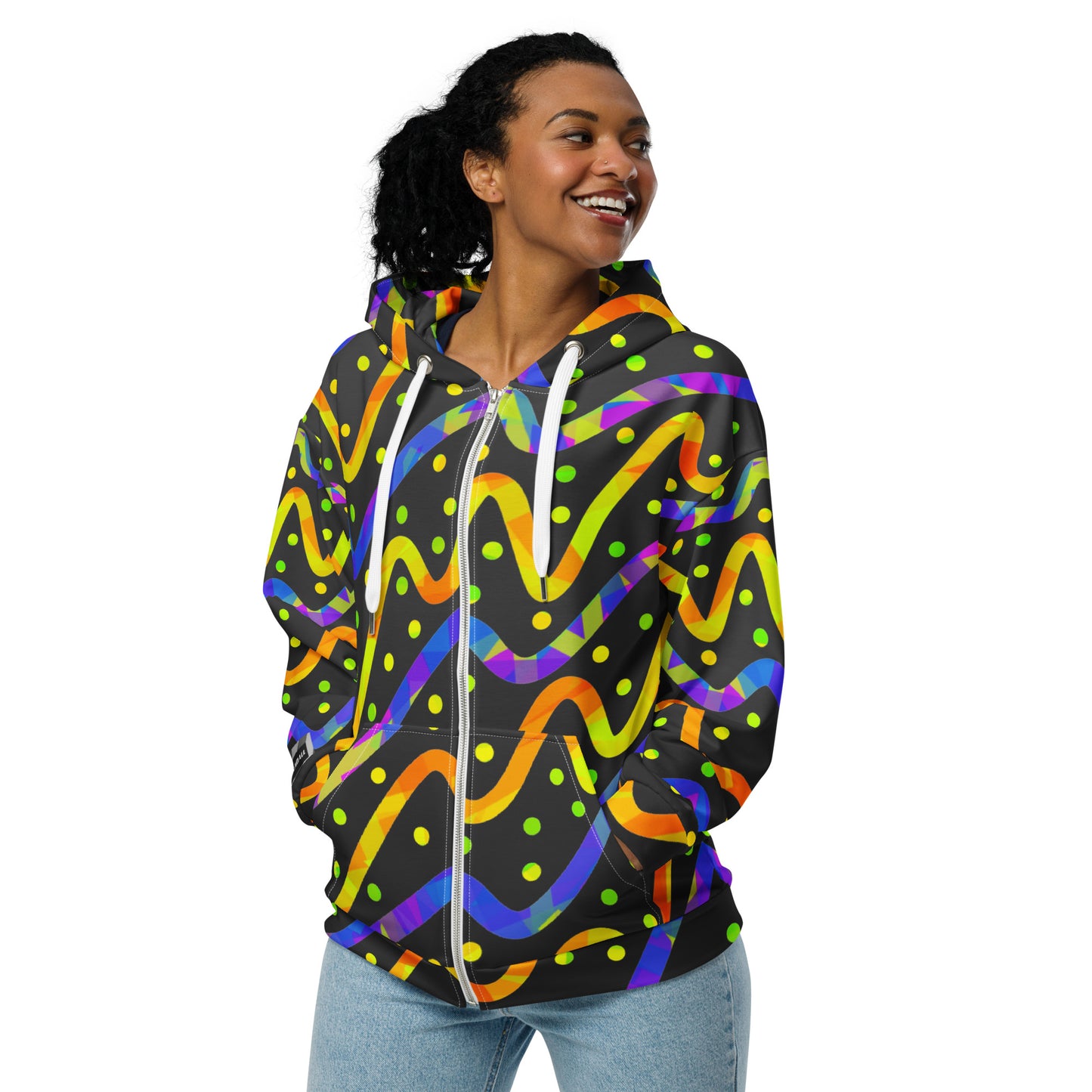 Dream Wave Festival - Thunder Burst Unisex Zip Hoodie