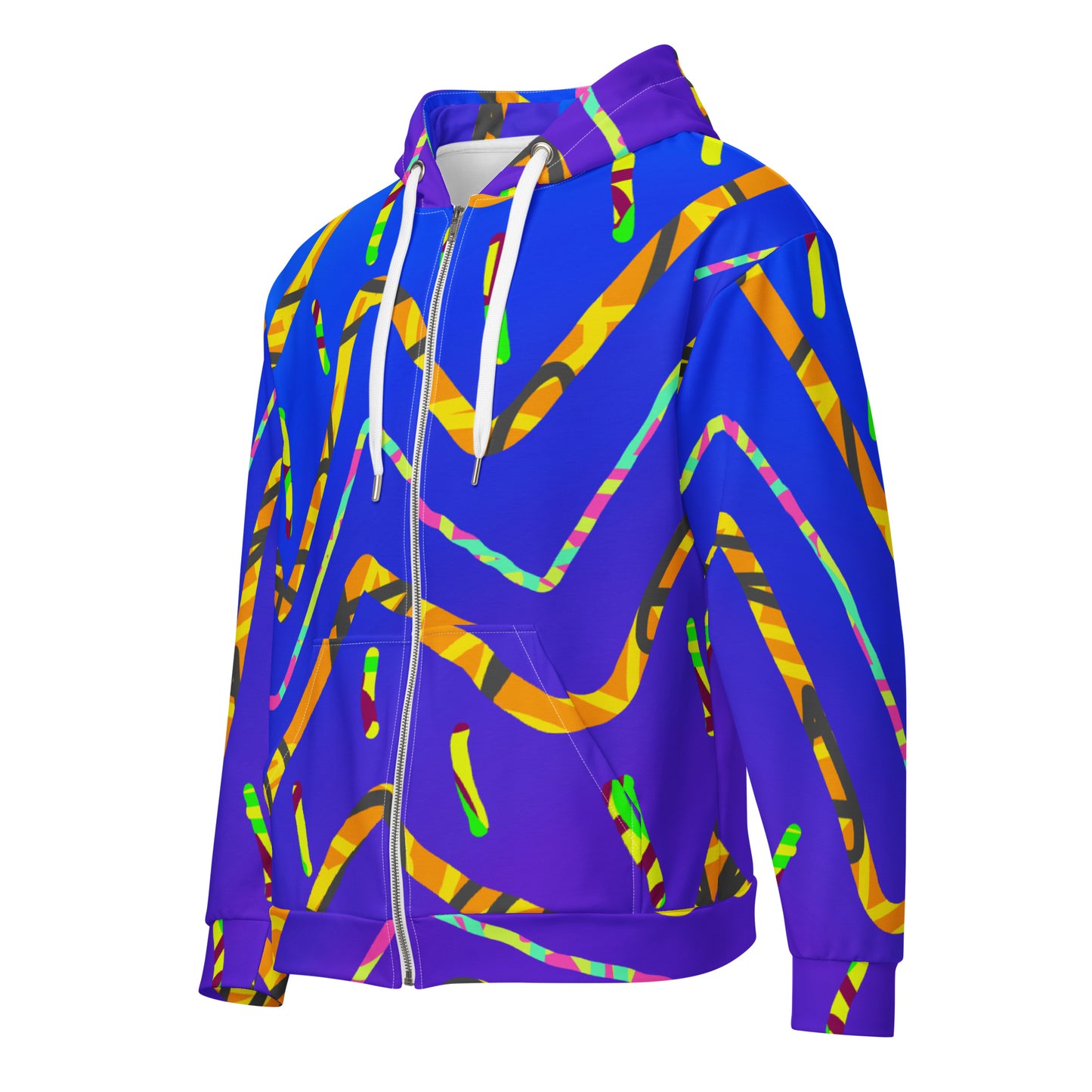Dream Wave Festival - California Tiger Unisex Zip Hoodie