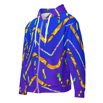 Dream Wave Festival - California Tiger Unisex Zip Hoodie