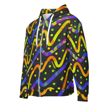 Dream Wave Festival - Thunder Burst Unisex Zip Hoodie