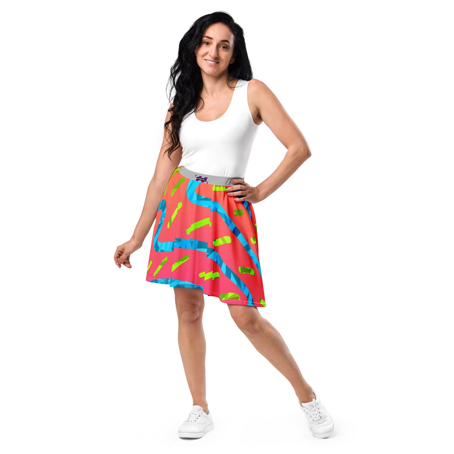 Dream Wave Festival - Summer Buzz Skater Skirt