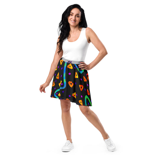 Dream Wave Festival - Wild Energy 1 Skater Skirt