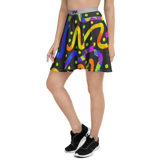 Dream Wave Festival - Thunder Burst Skater Skirt