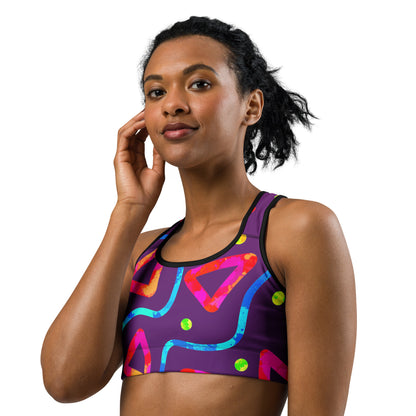 Dream Wave Festival - Arcade Crunch 2 Sports Bra