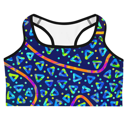 Dream Wave Festival - Electric Crumble 1 Sports Bra
