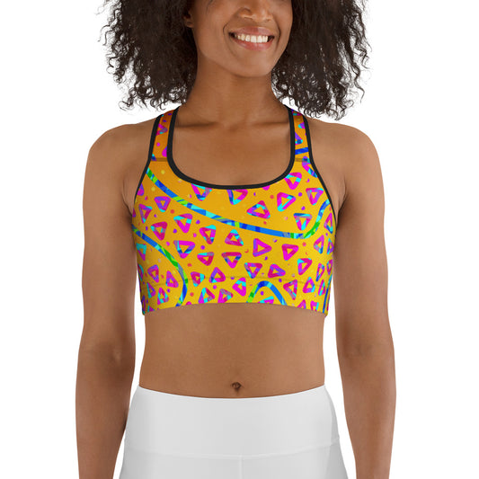Dream Wave Festival - Electric Crumble 5 Sports Bra