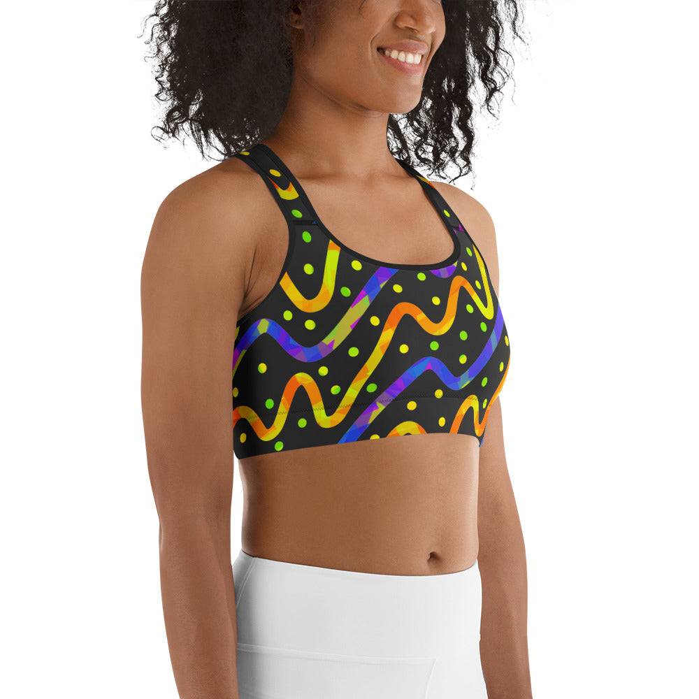 Dream Wave Festival - Thunder Burst Sports Bra