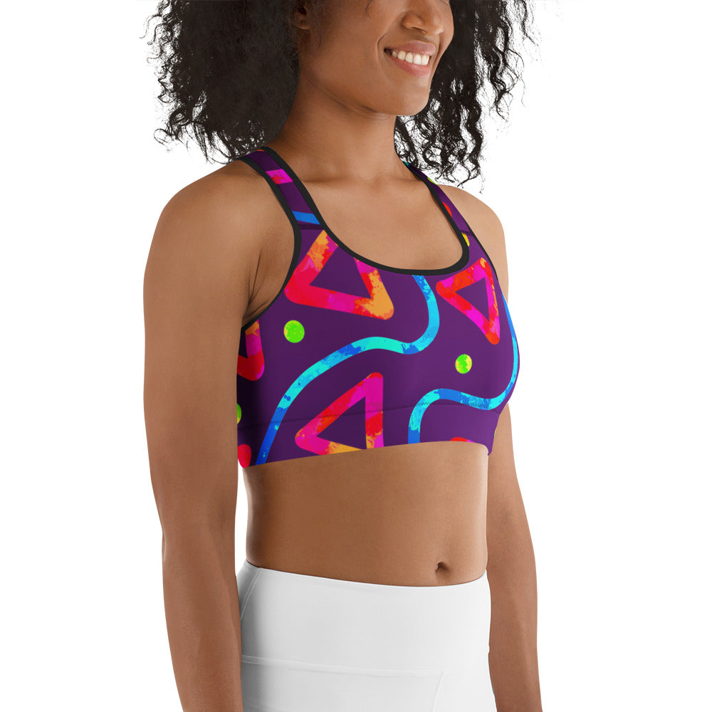 Dream Wave Festival - Arcade Crunch 2 Sports Bra