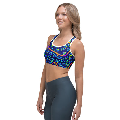 Dream Wave Festival - Electric Crumble 1 Sports Bra