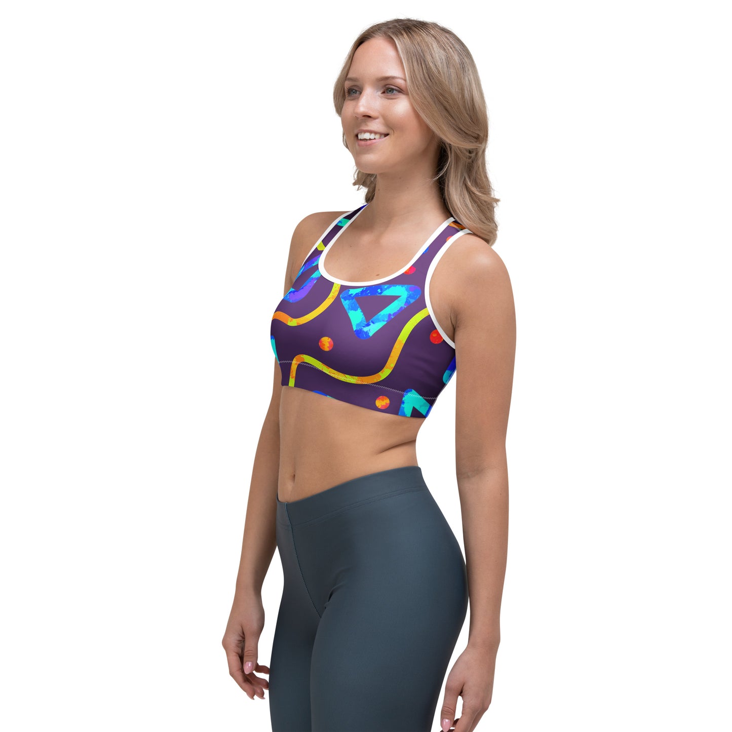 Dream Wave Festival - Arcade Crunch 1 Sports Bra
