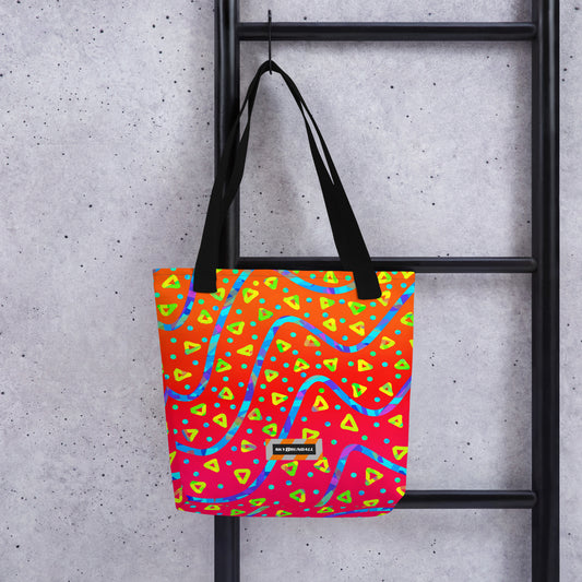 Dream Wave Festival - Warm Candy Rain Tote Bag
