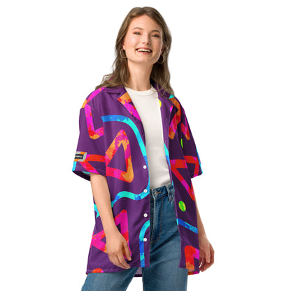 Dream Wave Festival - Arcade Crunch 2 Unisex Button Shirt