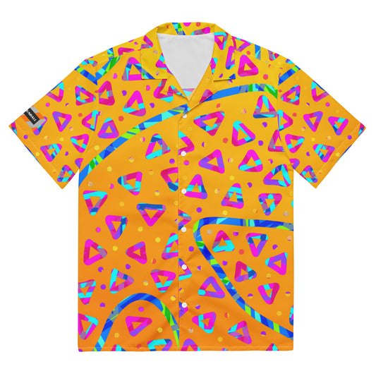 Dream Wave Festival - Electric Crumble 5 Unisex Button Shirt