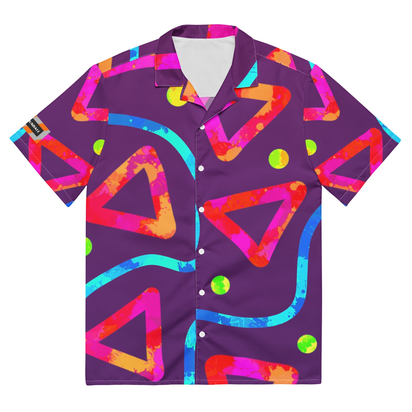 Dream Wave Festival - Arcade Crunch 2 Unisex Button Shirt