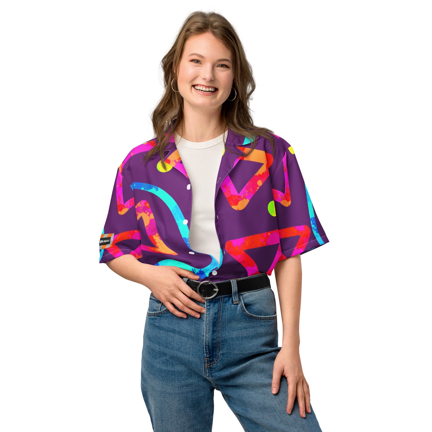 Dream Wave Festival - Arcade Crunch 2 Unisex Button Shirt
