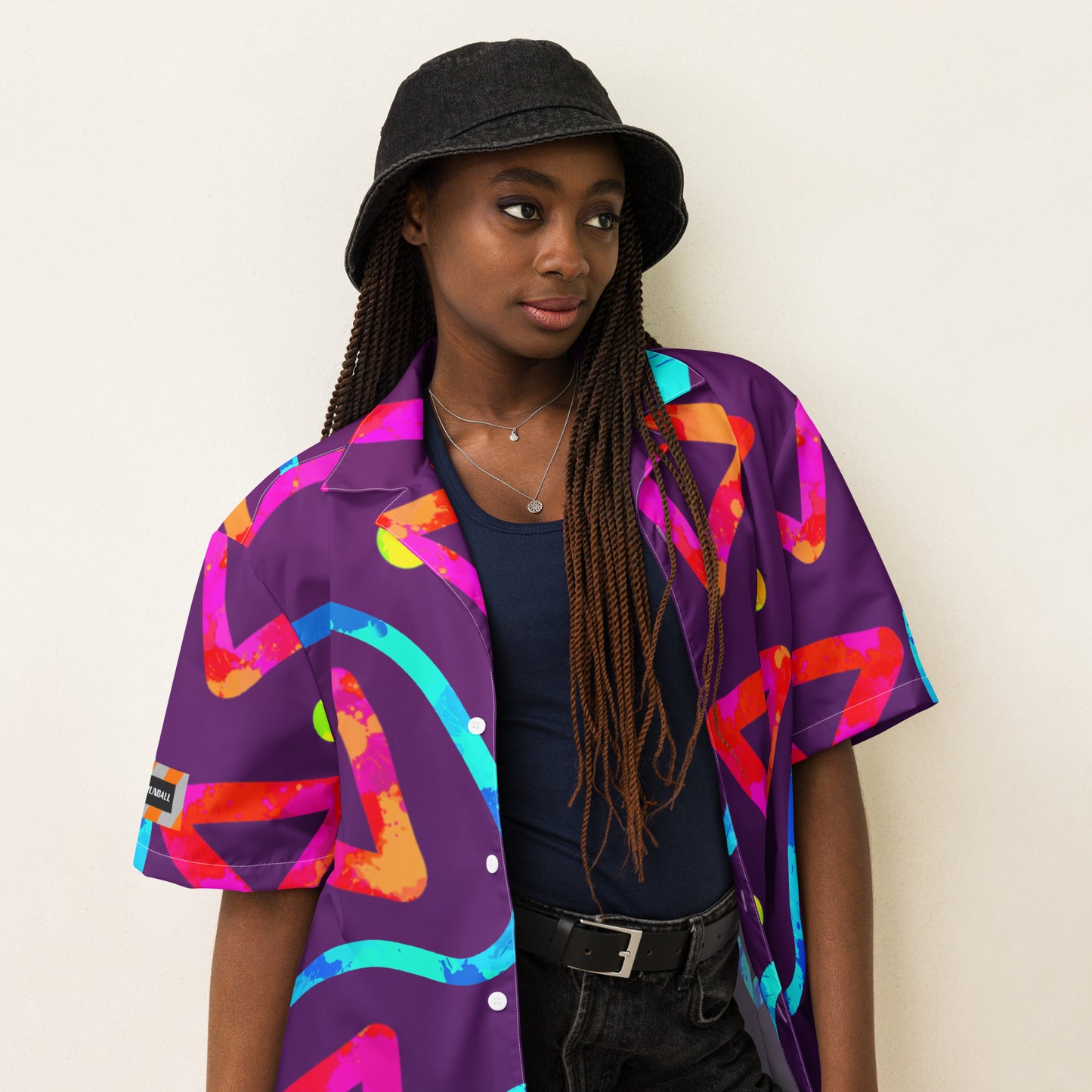 Dream Wave Festival - Arcade Crunch 2 Unisex Button Shirt