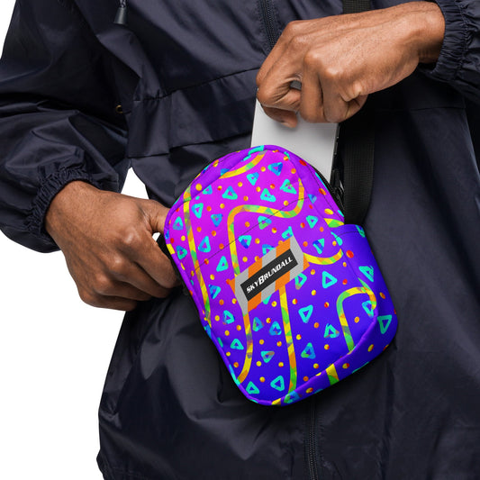 Dream Wave Festival - Cool Candy Rain Utility Crossbody Bag