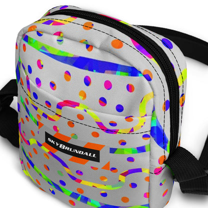 Dream Wave Festival - Rainbow Fiesta Utility Crossbody Bag