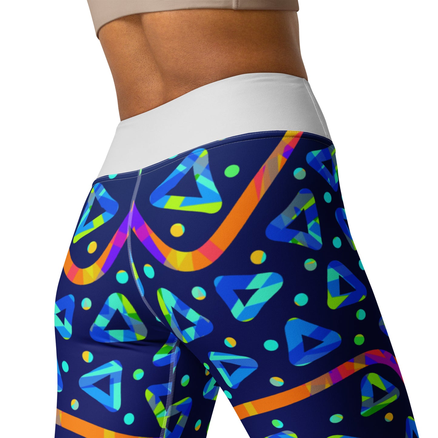 Dream Wave Festival - Electric Crumble 1 Yoga Leggings