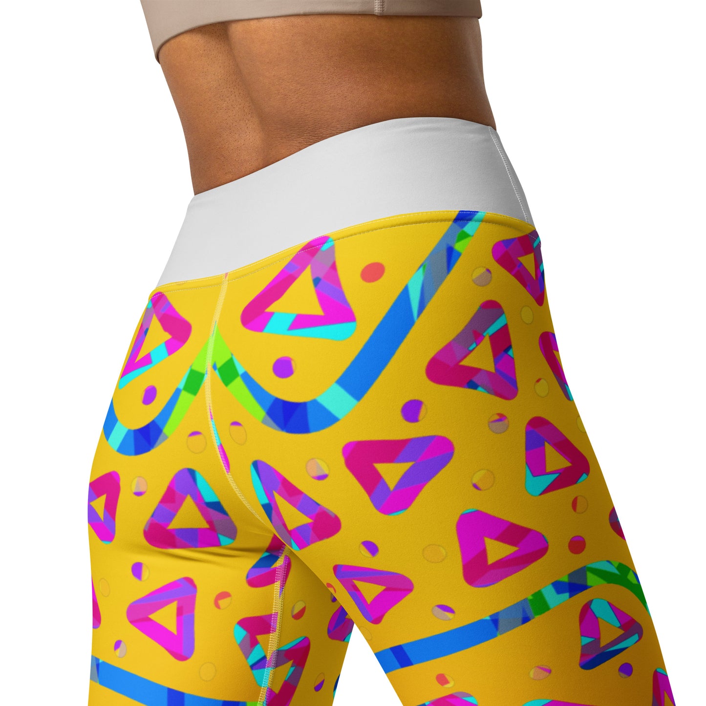 Dream Wave Festival - Electric Crumble 5 Yoga Leggings