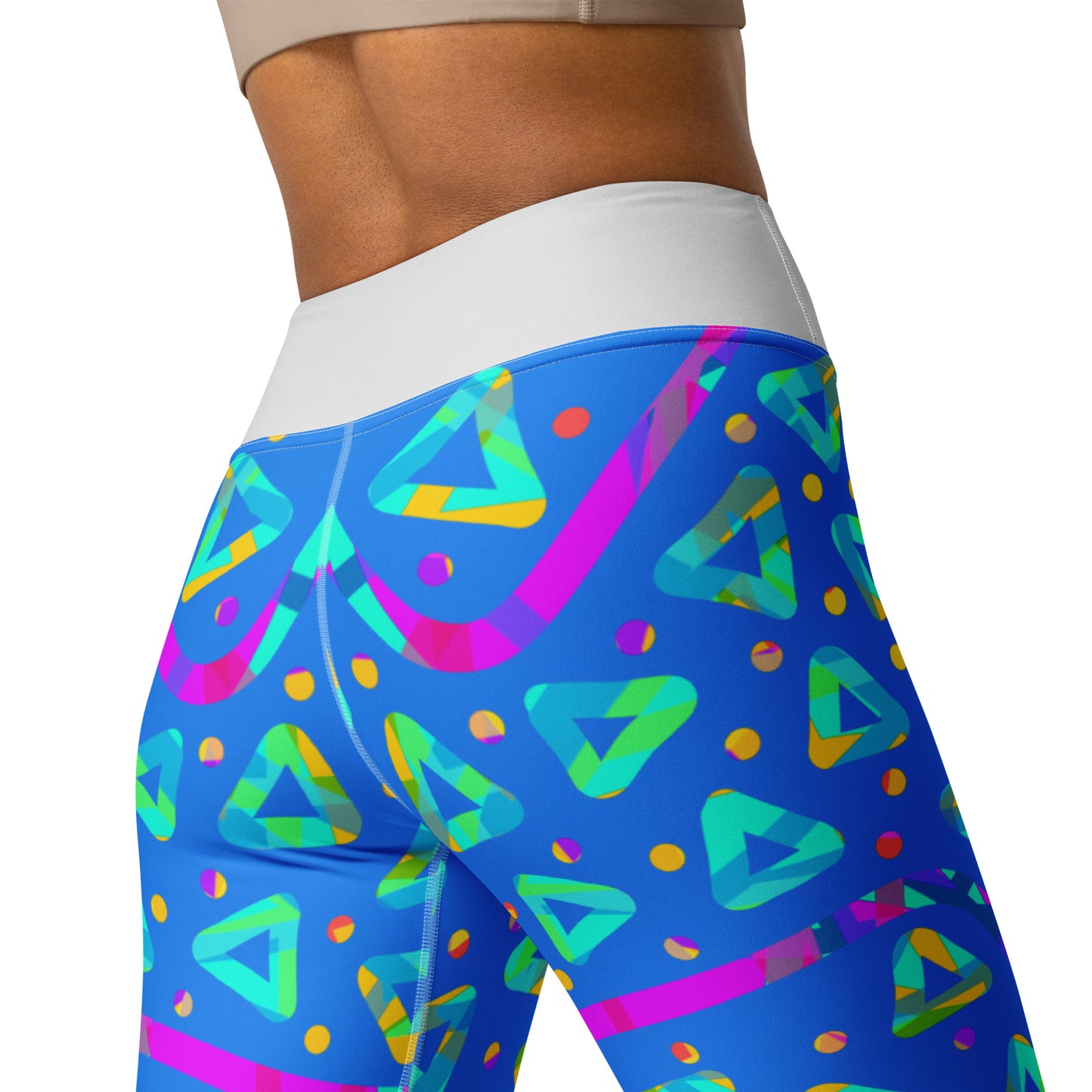 Dream Wave Festival - Electric Crumble 8 Yoga Leggings