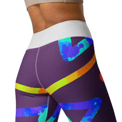 Dream Wave Festival - Arcade Crunch 1 Yoga Leggings