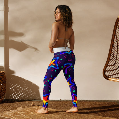 Dream Wave Festival - Starlight Delight Yoga Leggings