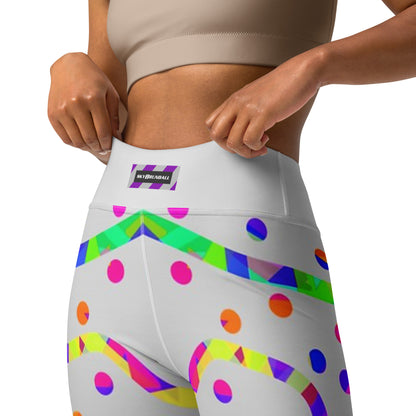 Dream Wave Festival - Rainbow Fiesta Yoga Leggings