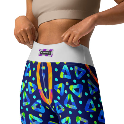 Dream Wave Festival - Electric Crumble 1 Yoga Leggings