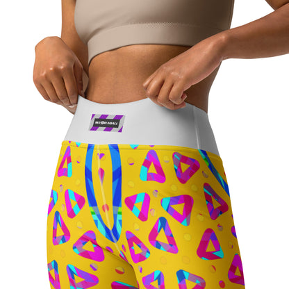 Dream Wave Festival - Electric Crumble 5 Yoga Leggings