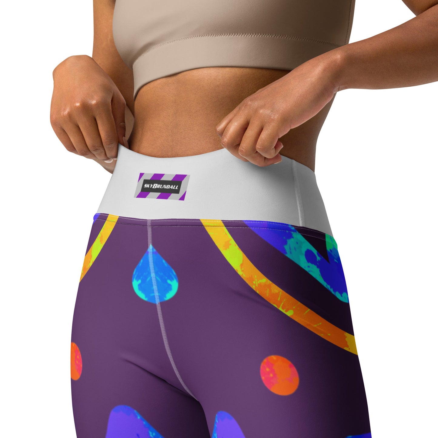 Dream Wave Festival - Arcade Crunch 1 Yoga Leggings