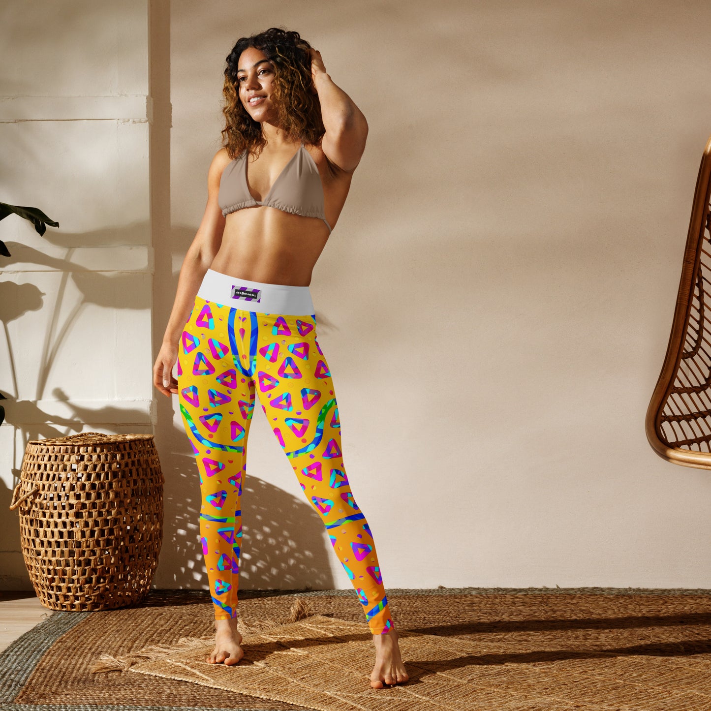 Dream Wave Festival - Electric Crumble 5 Yoga Leggings