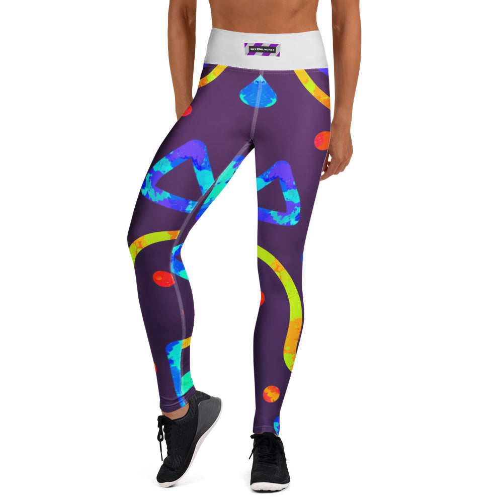 Dream Wave Festival - Arcade Crunch 1 Yoga Leggings