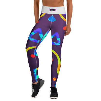 Dream Wave Festival - Arcade Crunch 1 Yoga Leggings