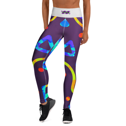Dream Wave Festival - Arcade Crunch 1 Yoga Leggings