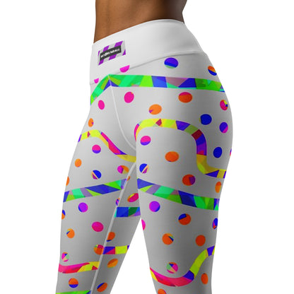 Dream Wave Festival - Rainbow Fiesta Yoga Leggings